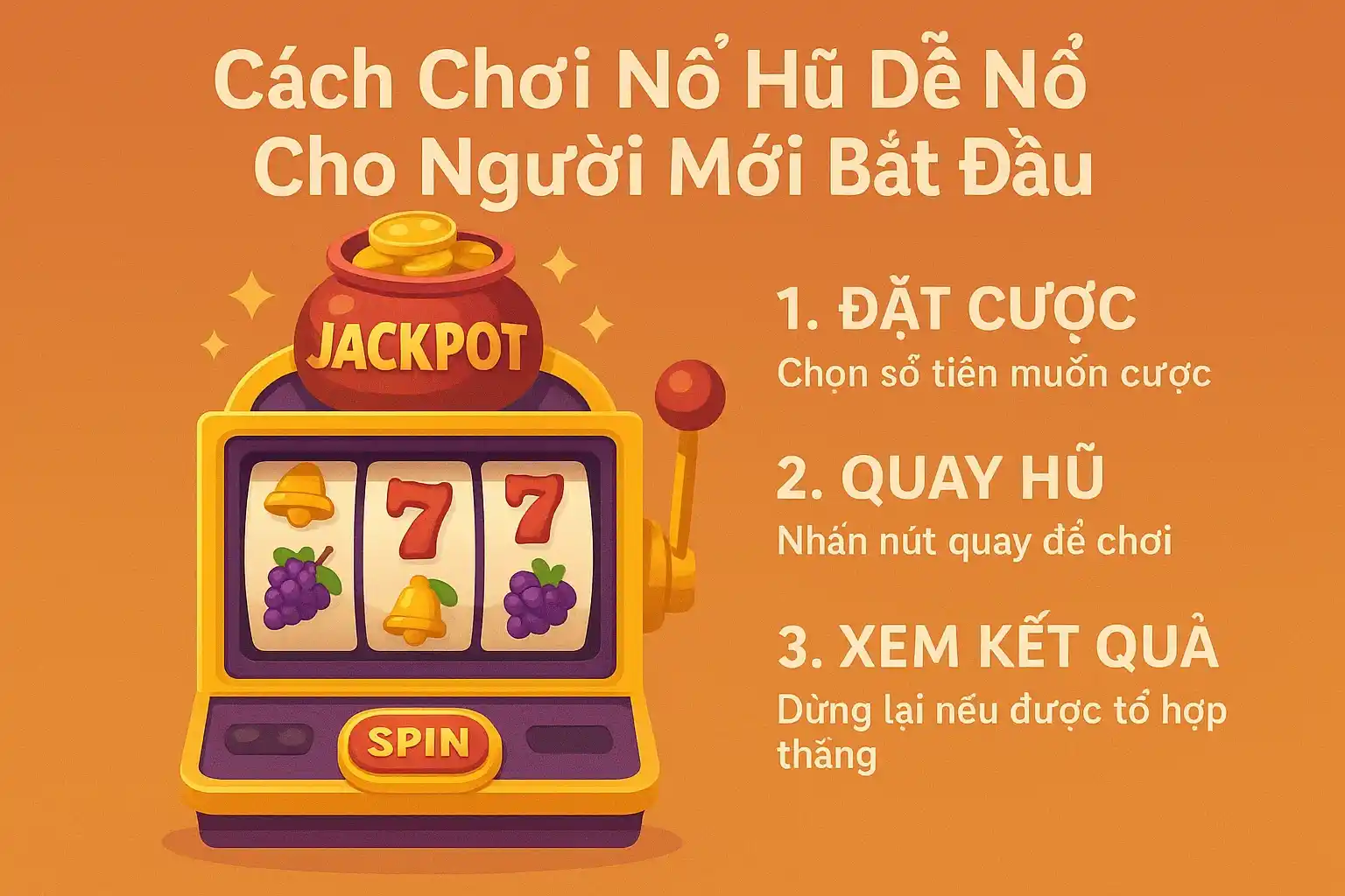 Chơi Nổ Hũ Dễ Nổ – Bí Quyết Quay Là Thắng Cho Người Mới 6 Cách Chơi Nổ Hũ Dễ Nổ Cho Người Mới Bắt Đầu