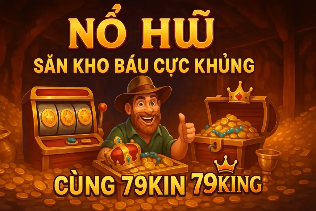 Game Slot Nổ Hũ – Săn Kho Báu Cực Khủng Cùng 79KING 4 Game Slot Nổ Hũ