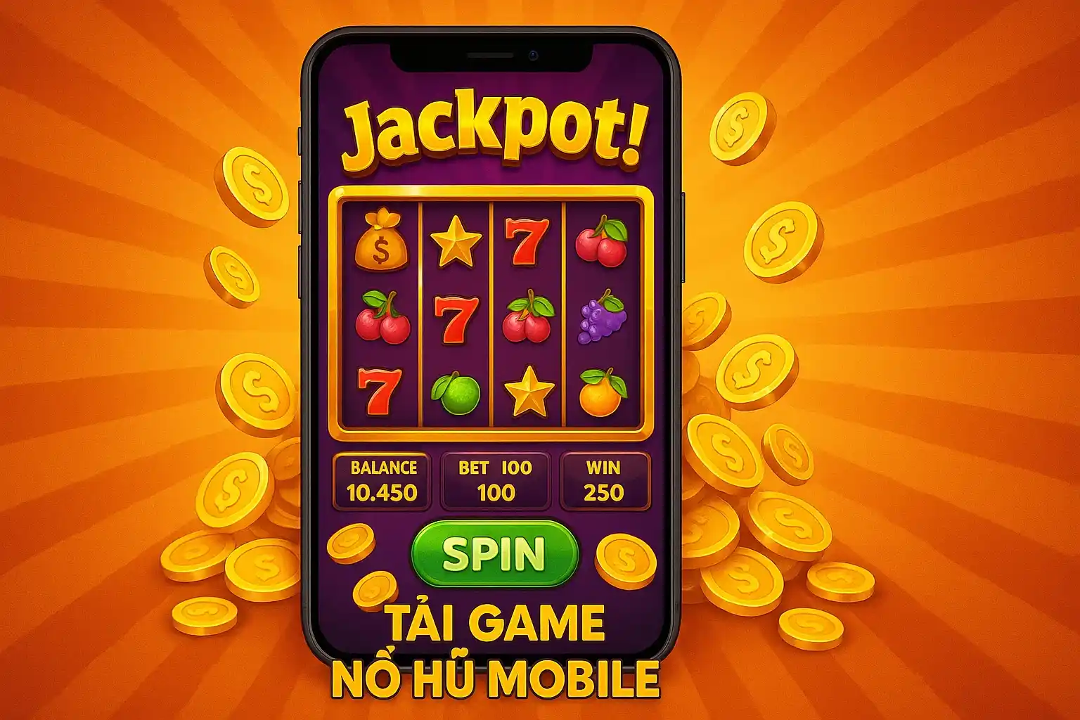 Tải Game Nổ Hũ – Trải Nghiệm Quay Hũ Cực Dễ Dàng Trên Mọi Thiết Bị 6 tải game nổ hũ mobile